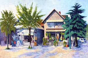 Oil painting by Ellen Lorne — 4th Street Shops